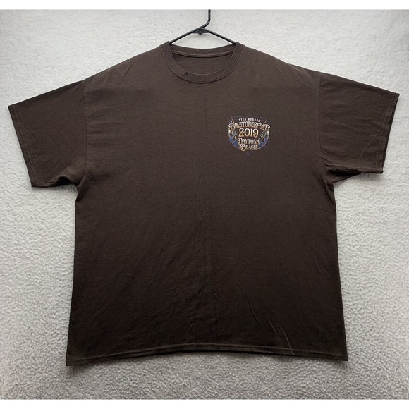 Unbranded Other - Biketoberfest 2019 T-Shirt Mens XXL 2XL Daytona Beach Black Motorcycle Biker Dad